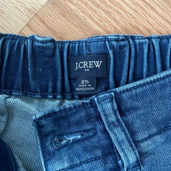 J Crew Elastic Band Waist/Ankle Jeans - Picture 5 of 7